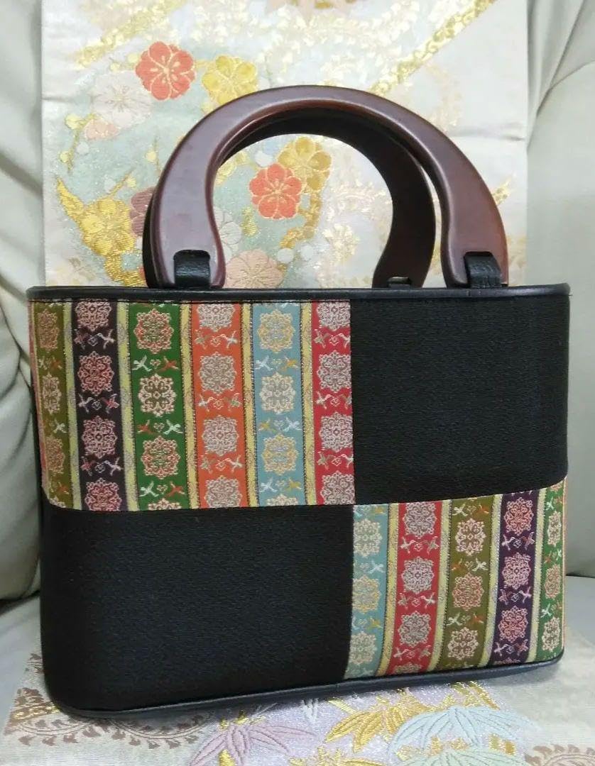 高級 和装バック 龍村美術織物 正倉院 箱付 商品説明書付 美品 【公式